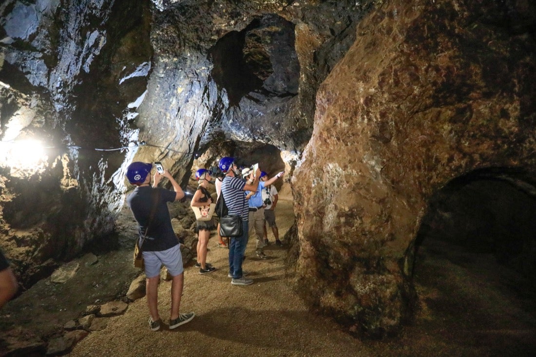 Así es el interior de la Geoda de Pulpí