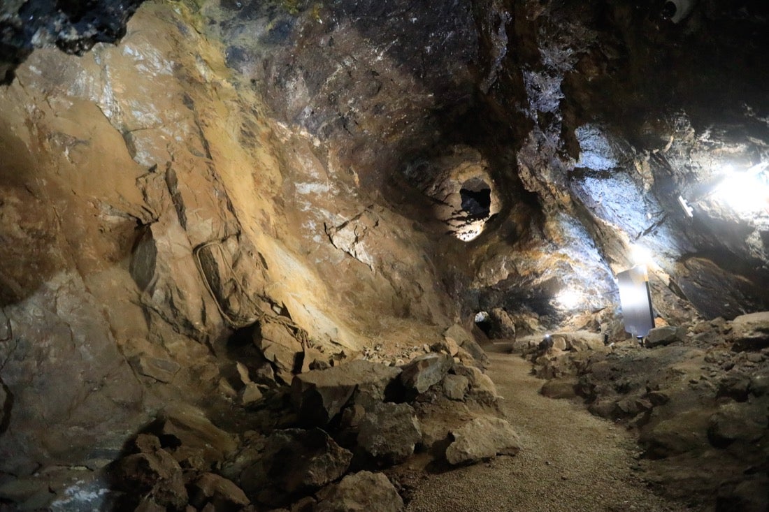 Así es el interior de la Geoda de Pulpí