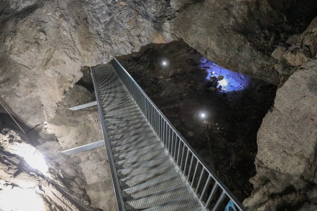 Así es el interior de la Geoda de Pulpí