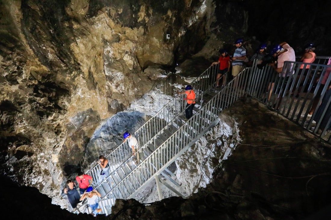 Así es el interior de la Geoda de Pulpí