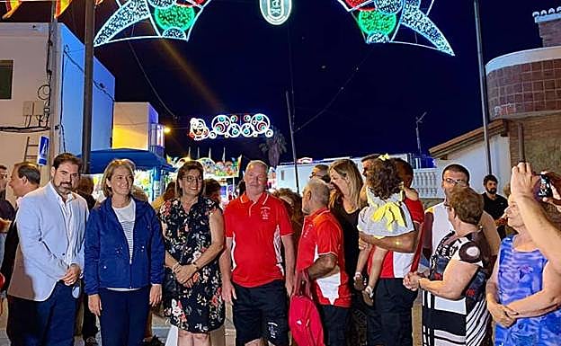 La inauguración de las fiestas de Calahonda este verano