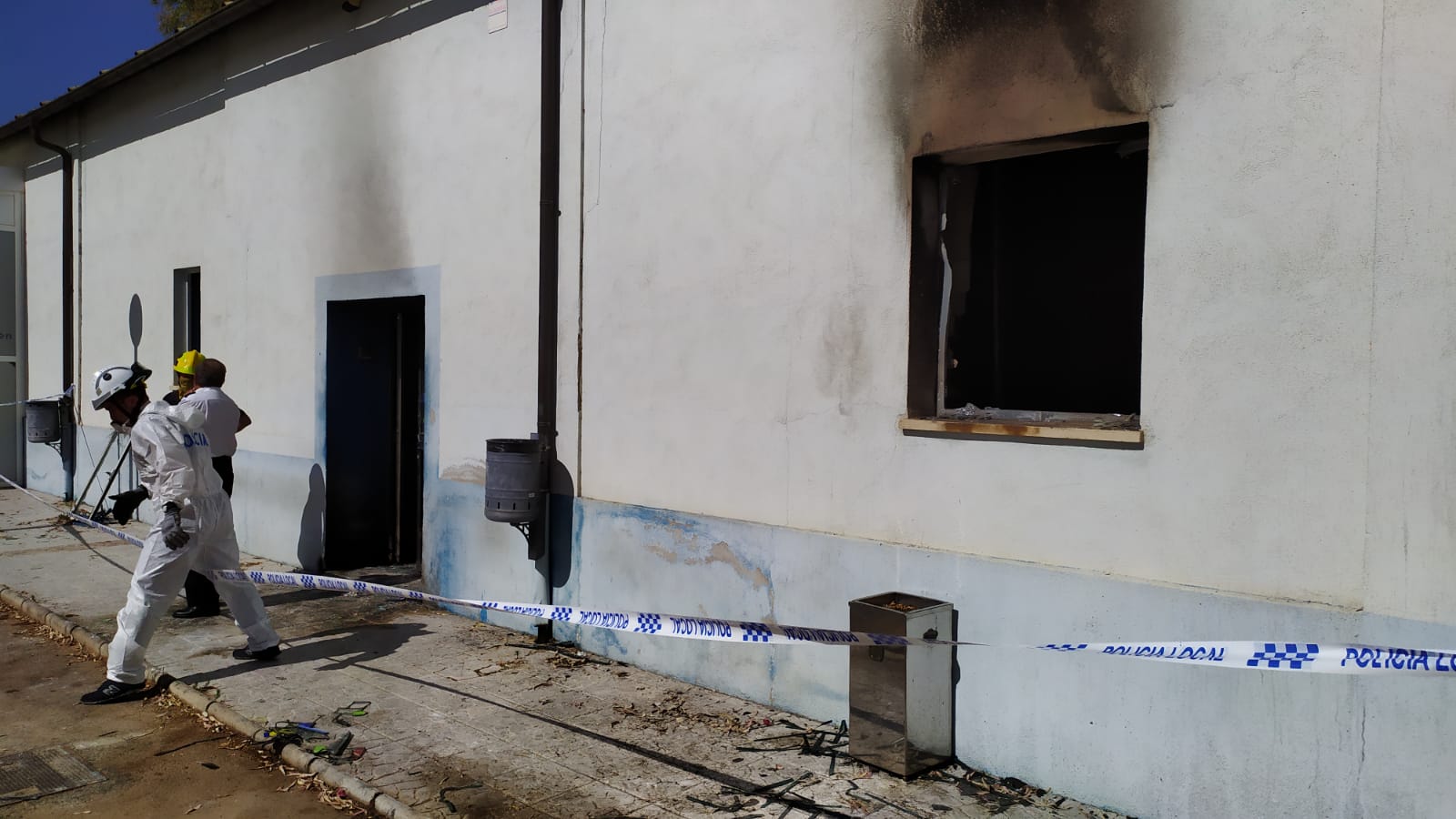 Así han quedado las instalaciones de Onda Jaén tras el incendio