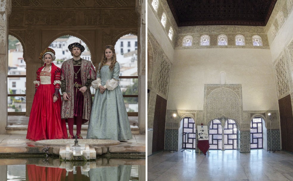 10. Cuarto Real de Santo Domingo: la secuela de la serie 'Isabel' -'Carlos Rey Emperador' (2015)- eligió el Cuarto Real de Santo Domingo para grabar el enlace entre Carlos e Isabel de Portugal. Al igual que su predecesora, también rodó algunas escenas en la Alhambra.