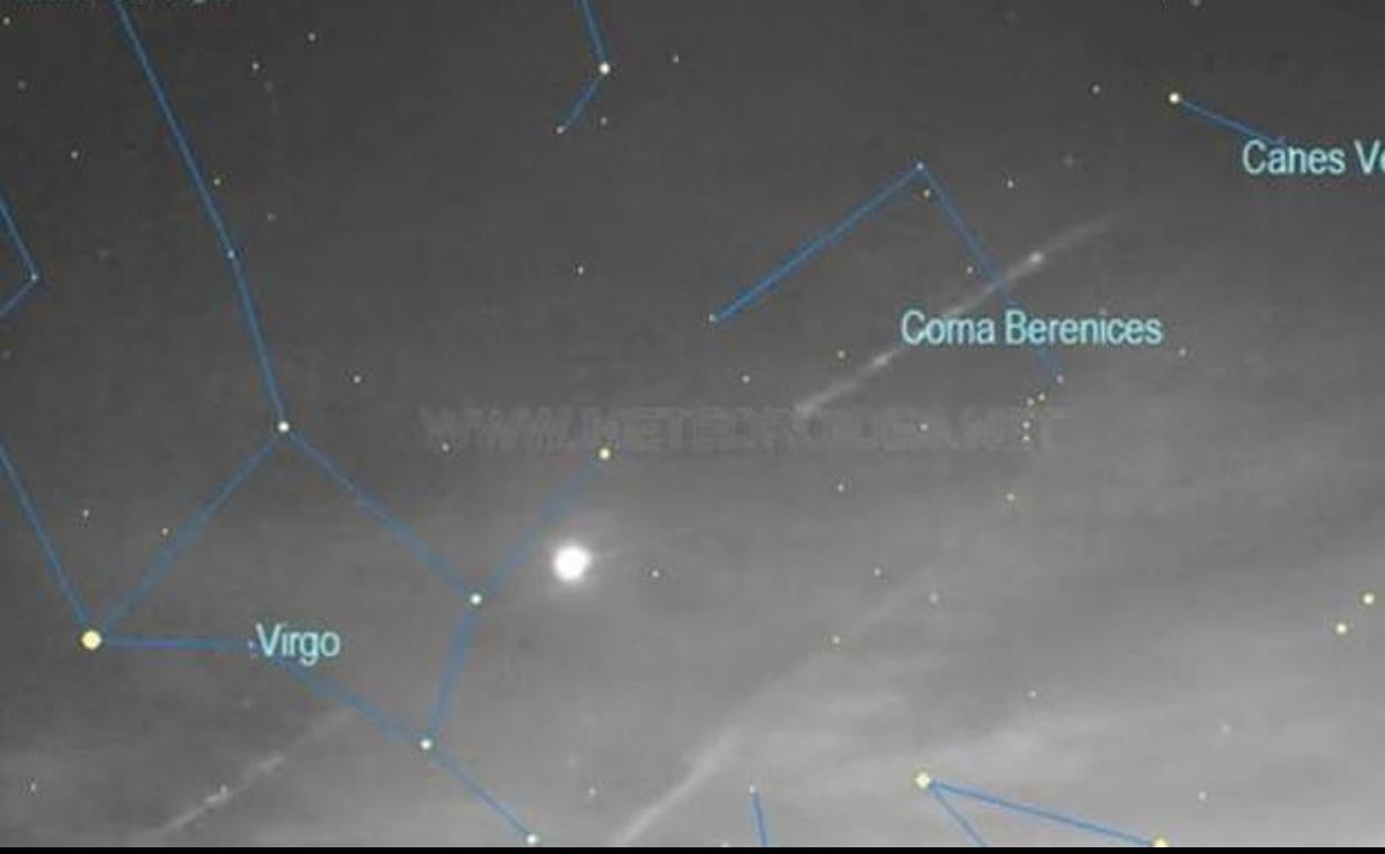 Así se ha visto en Almería la perseida más brillante del año