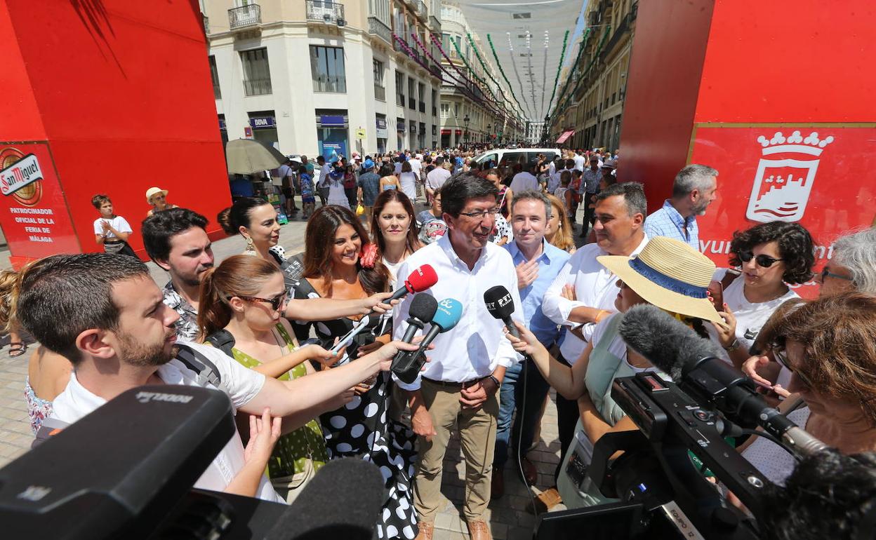 El líder andaluz de Cs destaca la «vocación democráticamente reformista» del partido. 