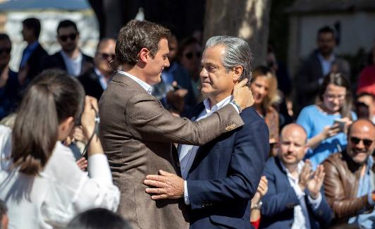 Albert Rivera y Marcos de Quinto. 