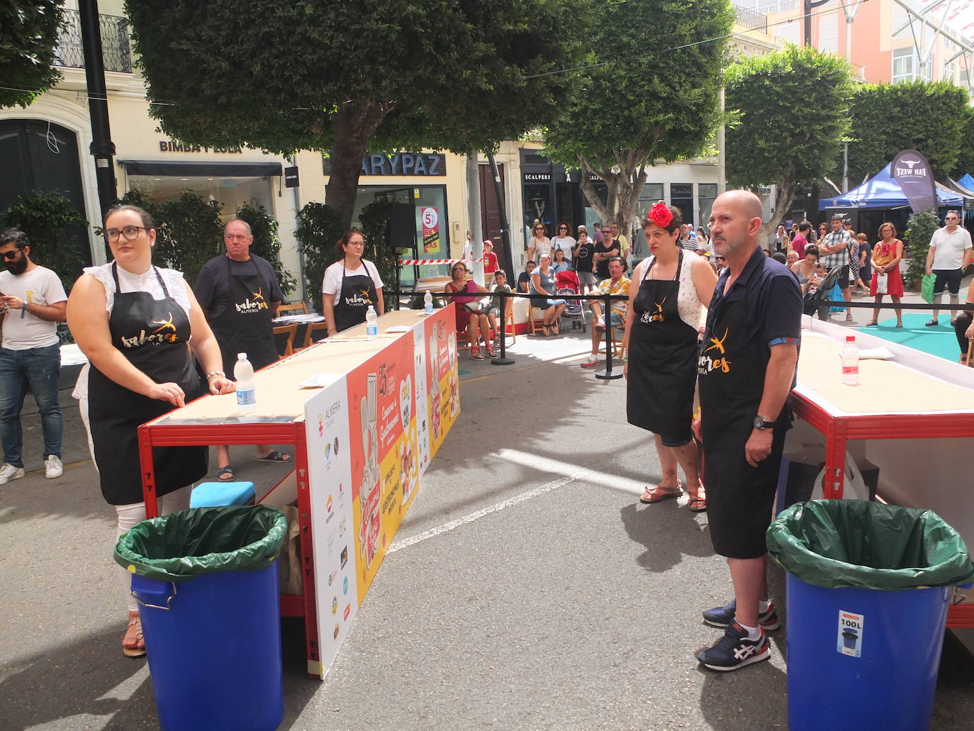 Concurso gastronómico de este martes en la Feria