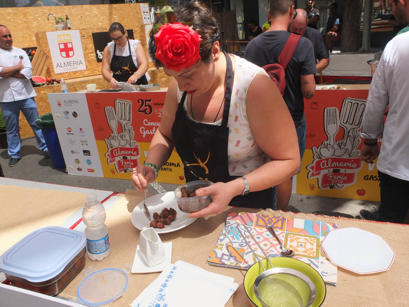 Concurso gastronómico de este martes en la Feria