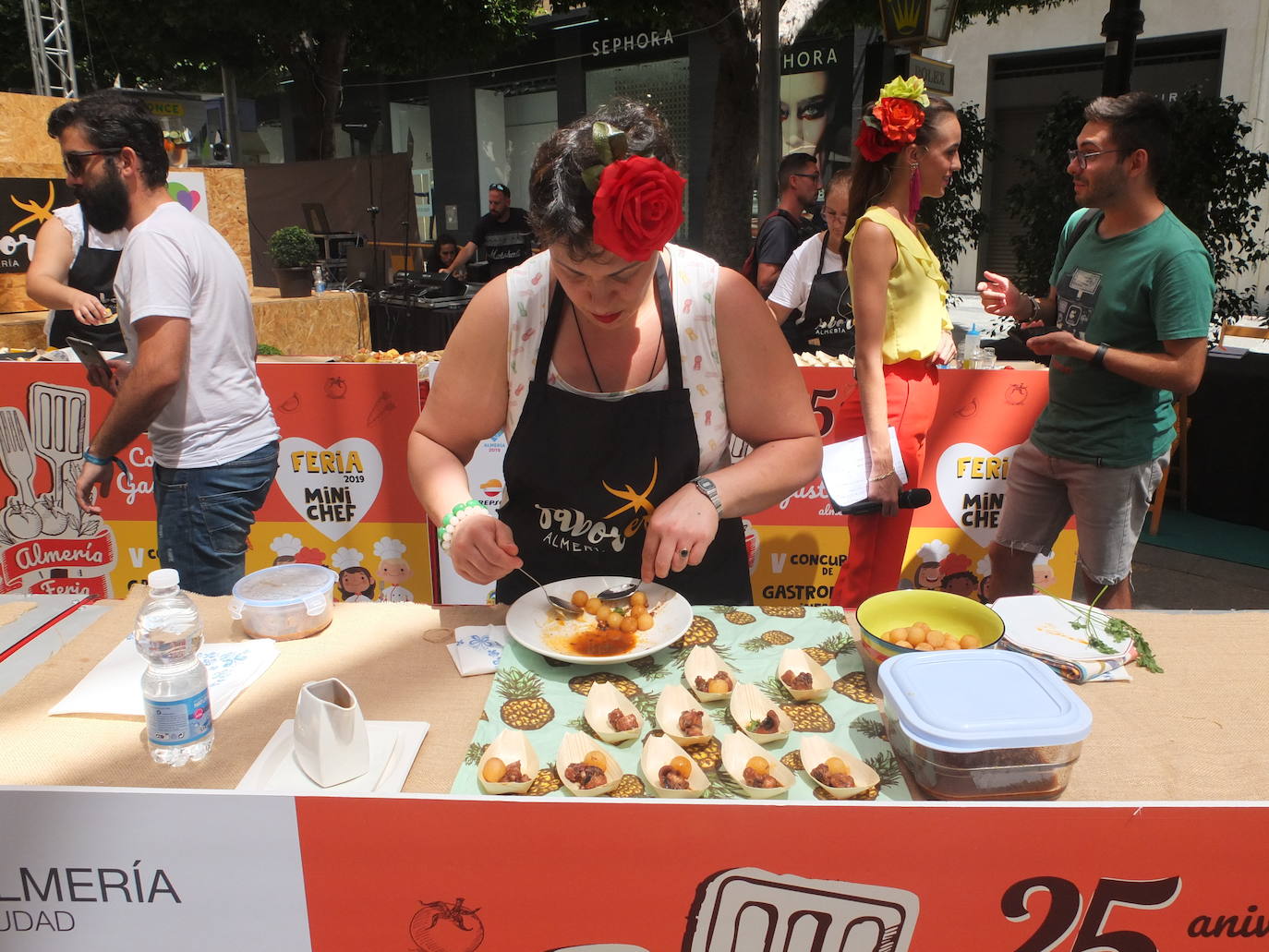 Concurso gastronómico de este martes en la Feria