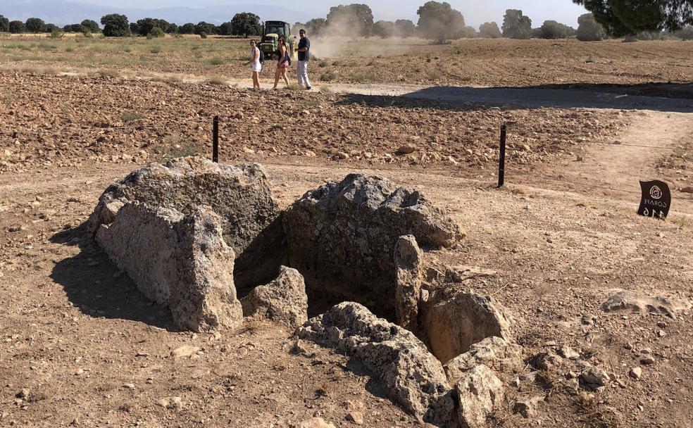 Dólmenes en el Llano de Olivares. 