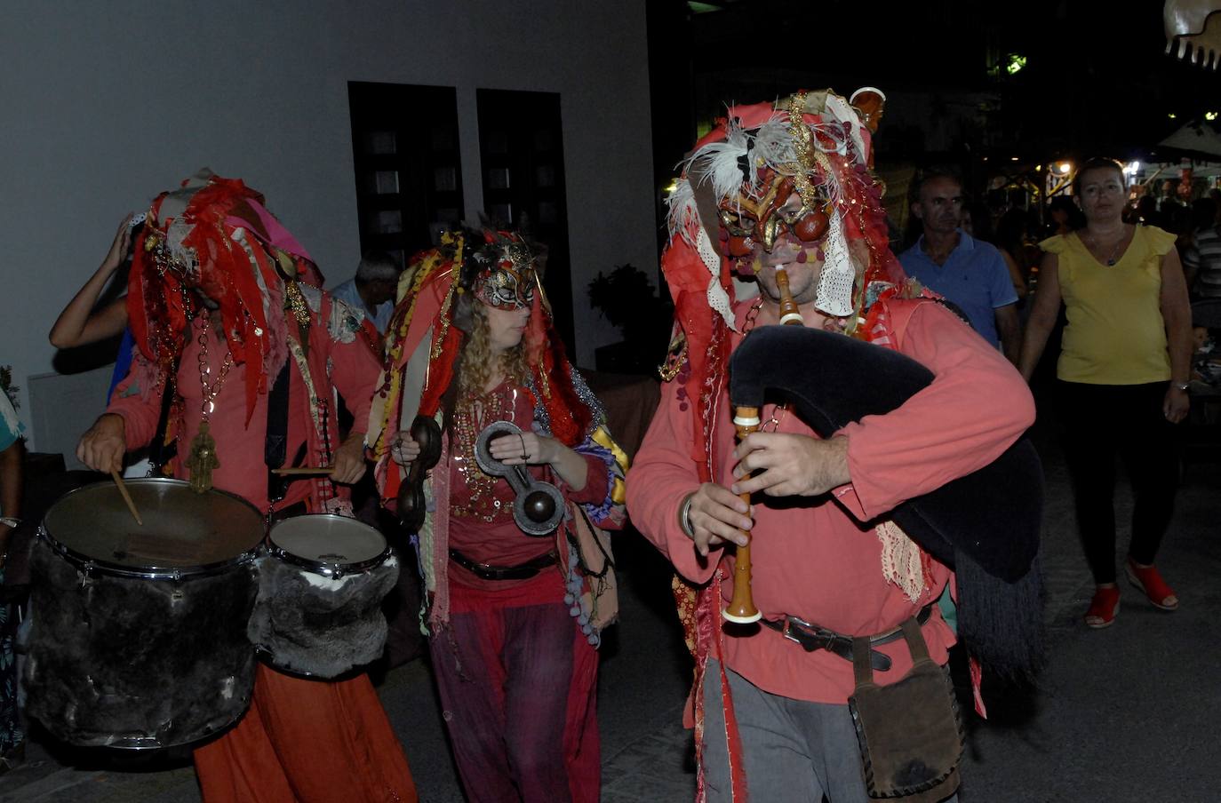 En la localidad ha procesionado por primera vez la imagen de San Roque