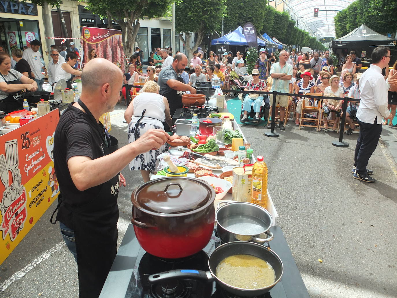 Final del concurso gastronómico