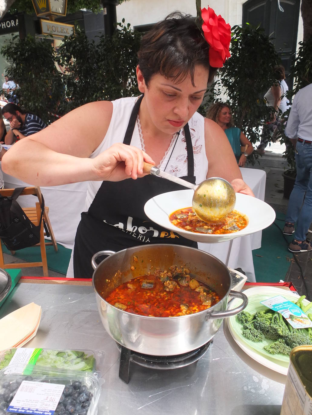 Final del concurso gastronómico