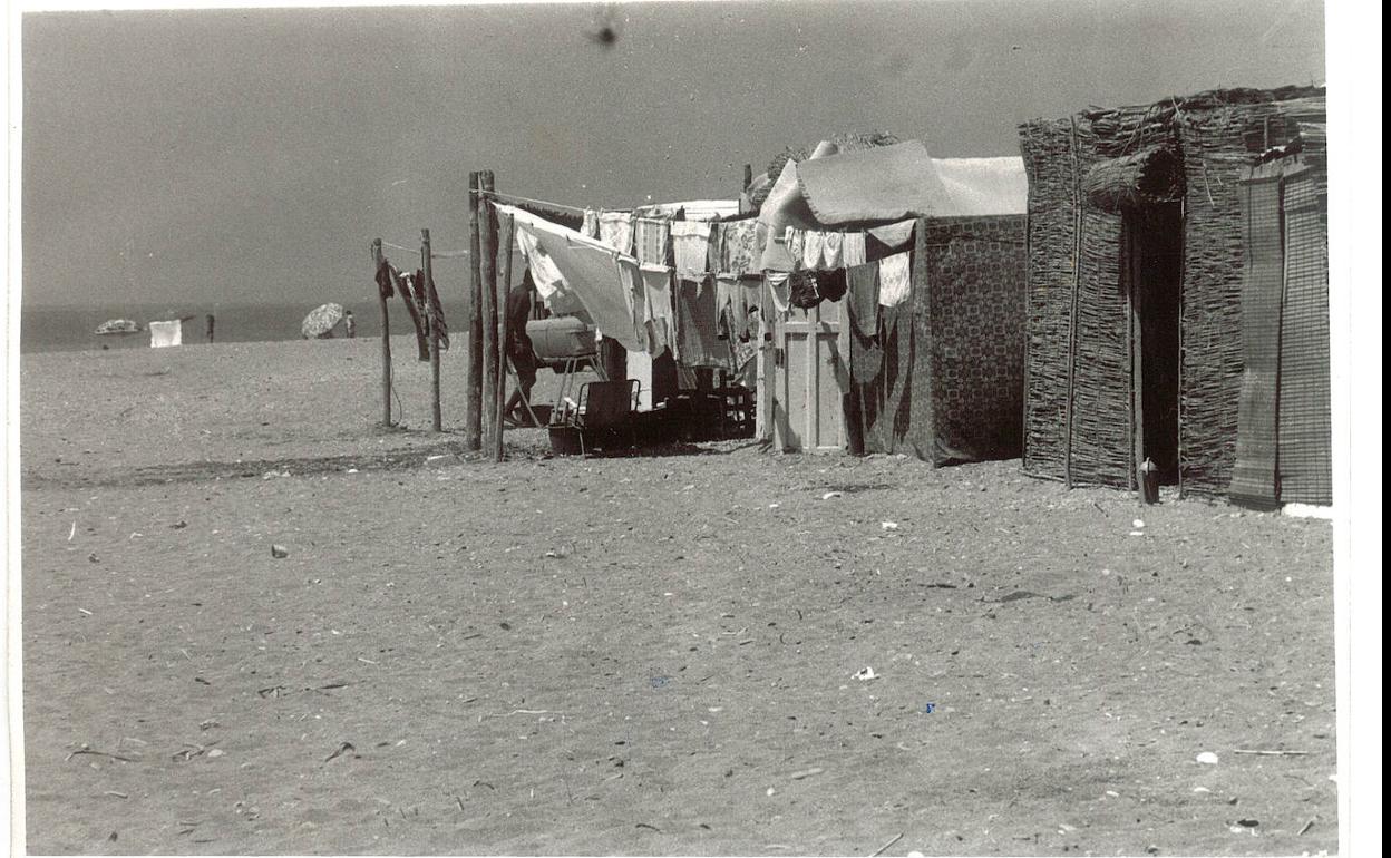 Chambaos en la Playa de Poniente de Motril, 1985