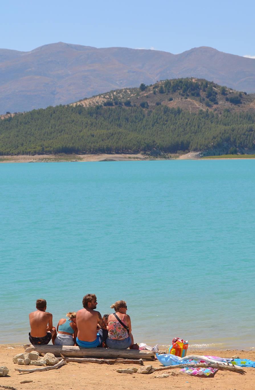 Los Bermejales, una playa de interior