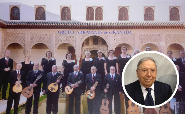 Miguel Callejas con su grupo 'Arrayanes'