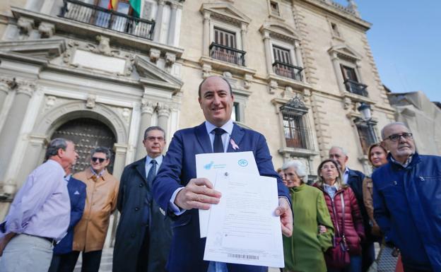 Juan García Montero, el pasado otoño, tras pedir el aplazamiento de la ejecución de la sentencia ahora dejada sin efecto. 