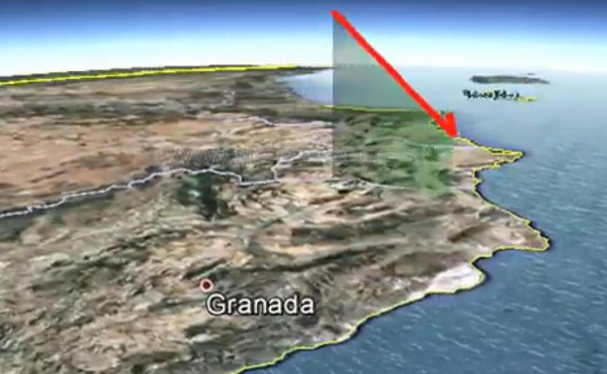 Bola de fuego sobre Granada: una enorme roca impacta contra la atmósfera