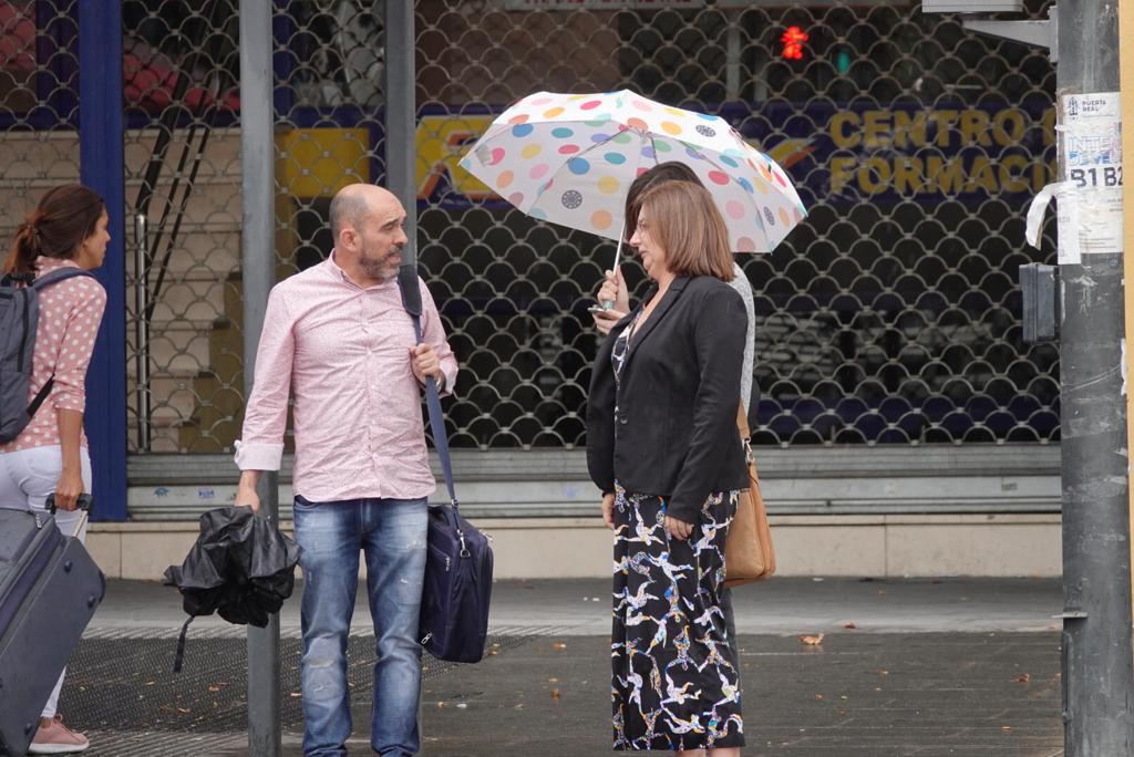 El aviso amarillo de Meteorología está activo entre las 12.00 y las 21.00 hora de este sábado