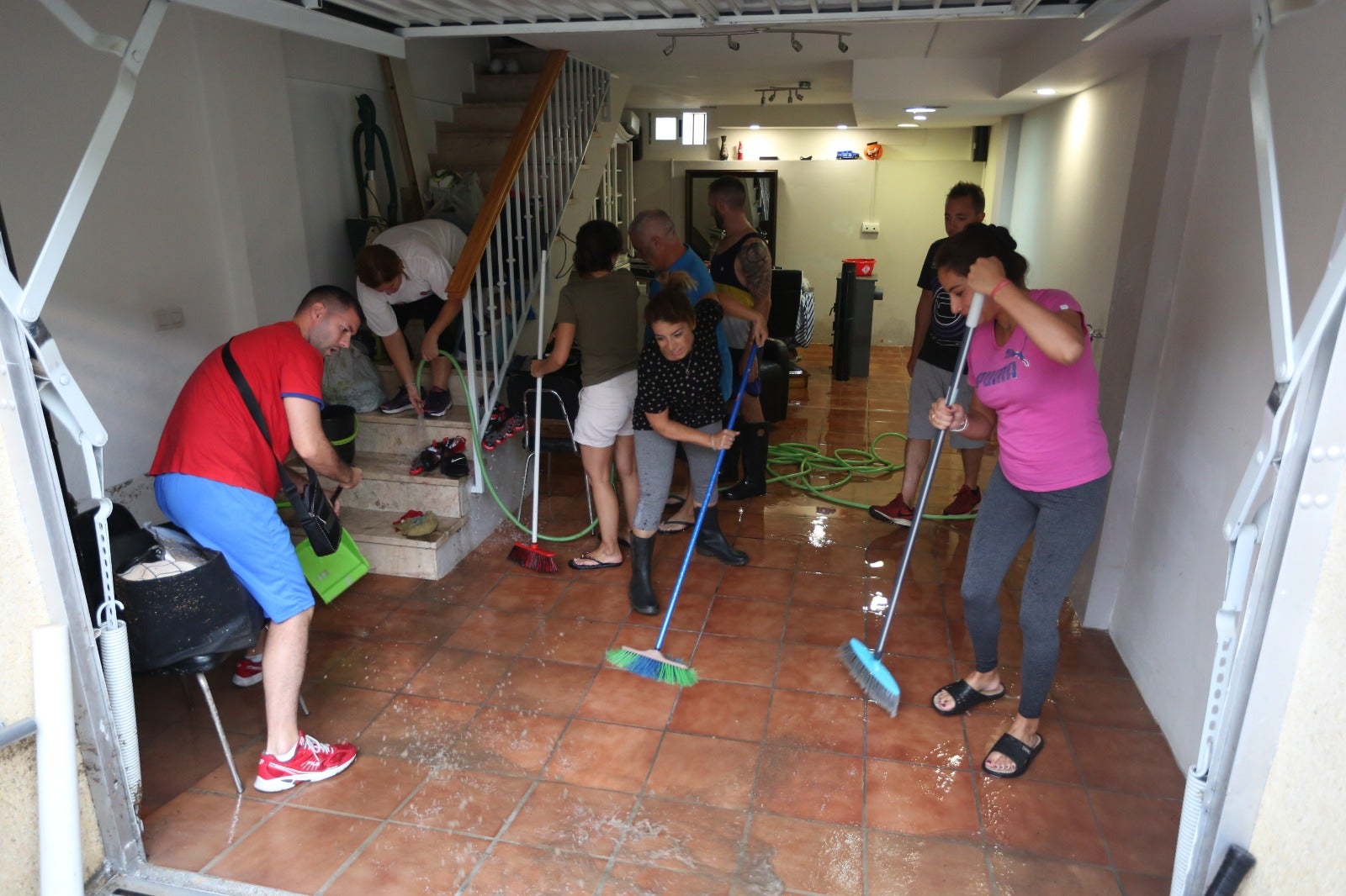Fotos: Una gran tormenta inunda Granada y deja más de 150 incidencias