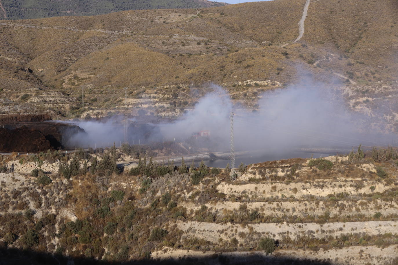 Diputación abrió las instalaciones a la recepción de materiales el 2 de septiembre tras el primer incendio