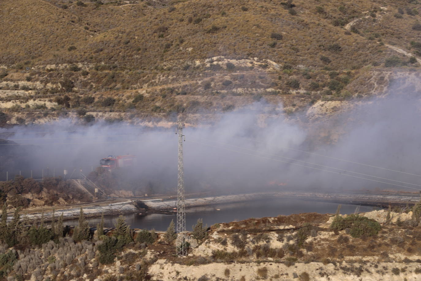 Diputación abrió las instalaciones a la recepción de materiales el 2 de septiembre tras el primer incendio
