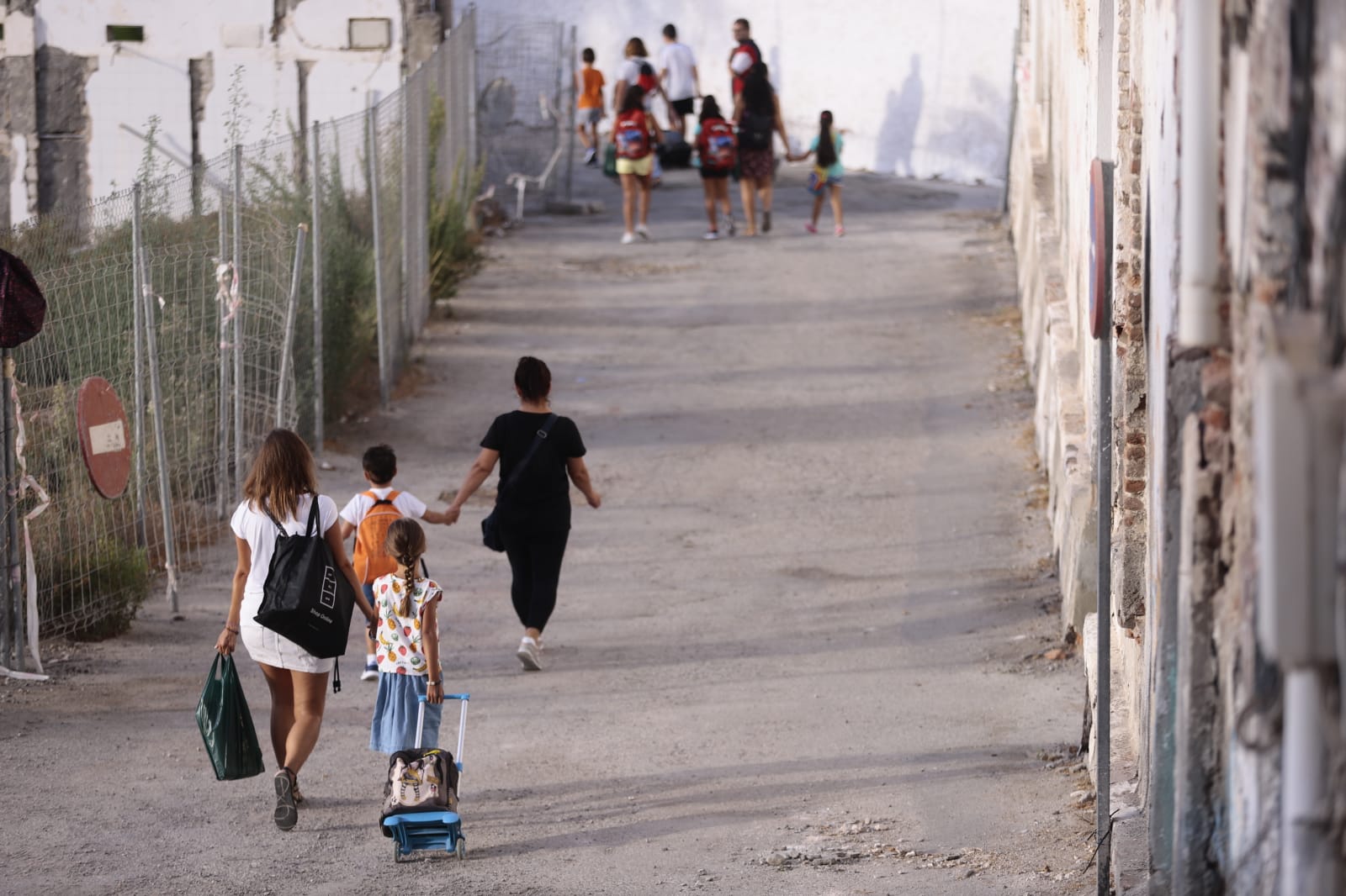 Miles de pequeños de la capital y la provincia han regresado este martes a las aulas para el curso académico 2019/2020 