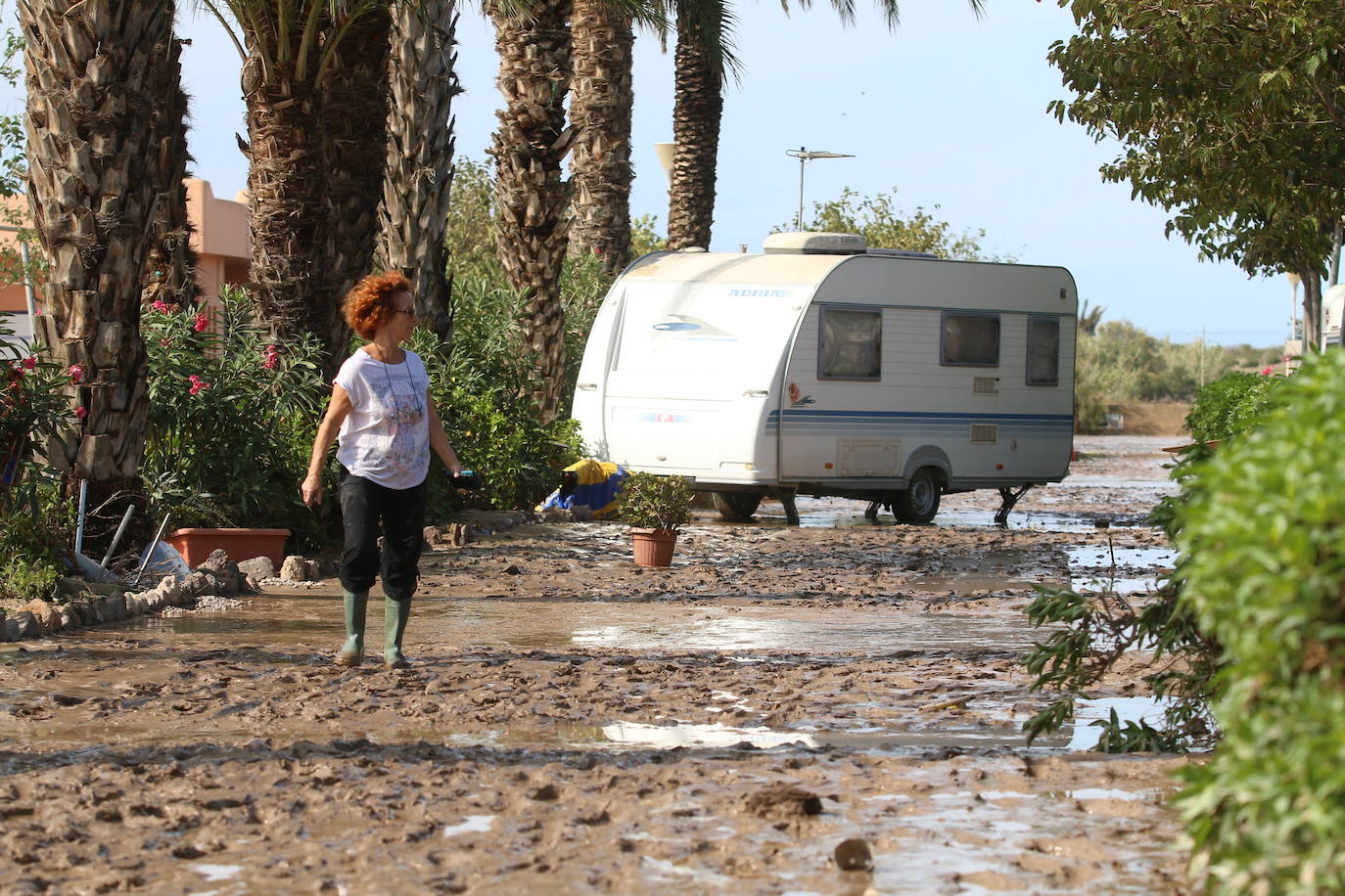 El temporal en Almería deja numerosos incidentes