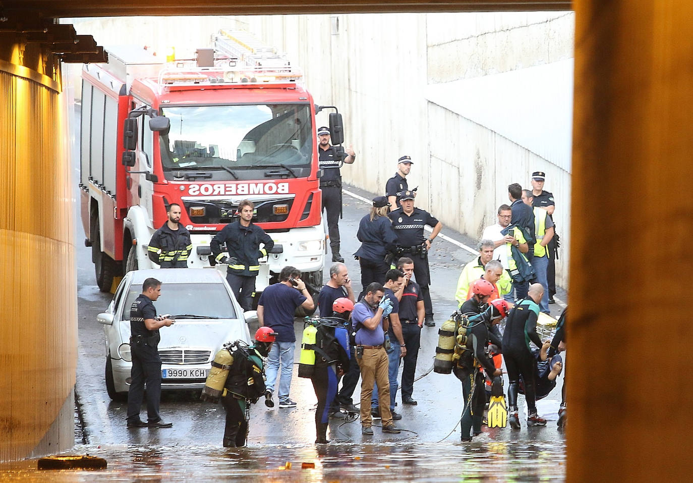 El temporal en Almería deja numerosos incidentes