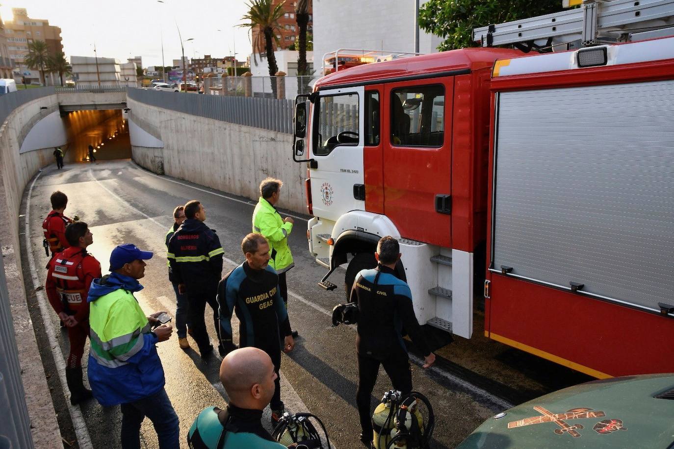 El temporal en Almería deja numerosos incidentes