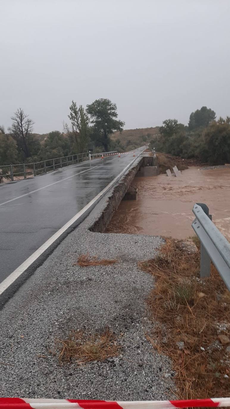 Baza registra numerosas incidencias durante el temporal