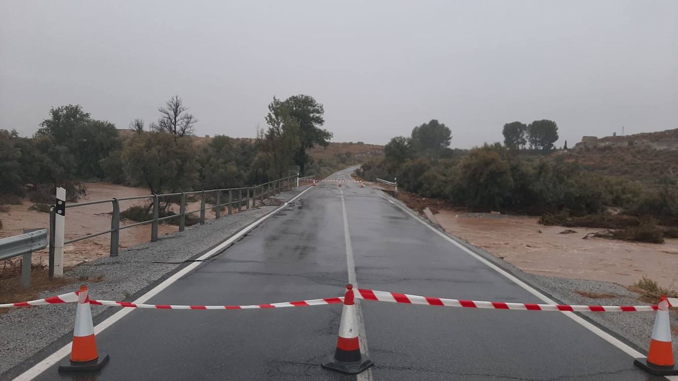 Baza registra numerosas incidencias durante el temporal