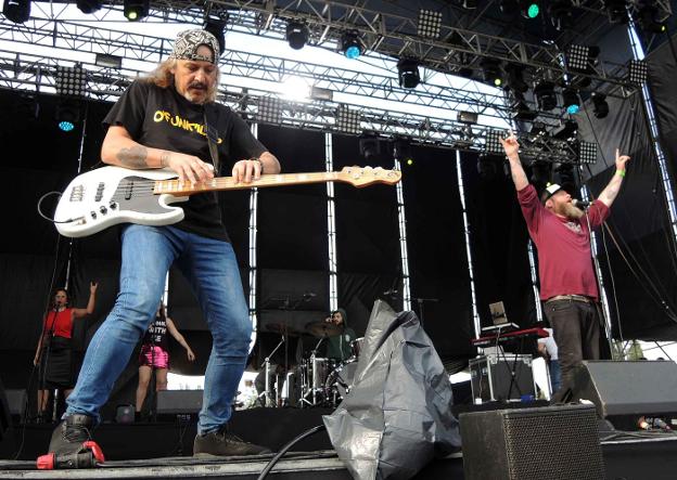 Segunda noche con O'Funkillo como plato principal del Zaidín Rock