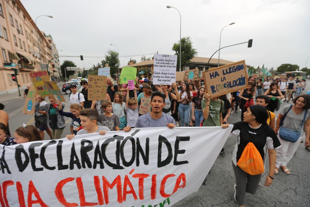 El evento ecologista ha caminado las calles de la capital en dirección al Ayuntamiento