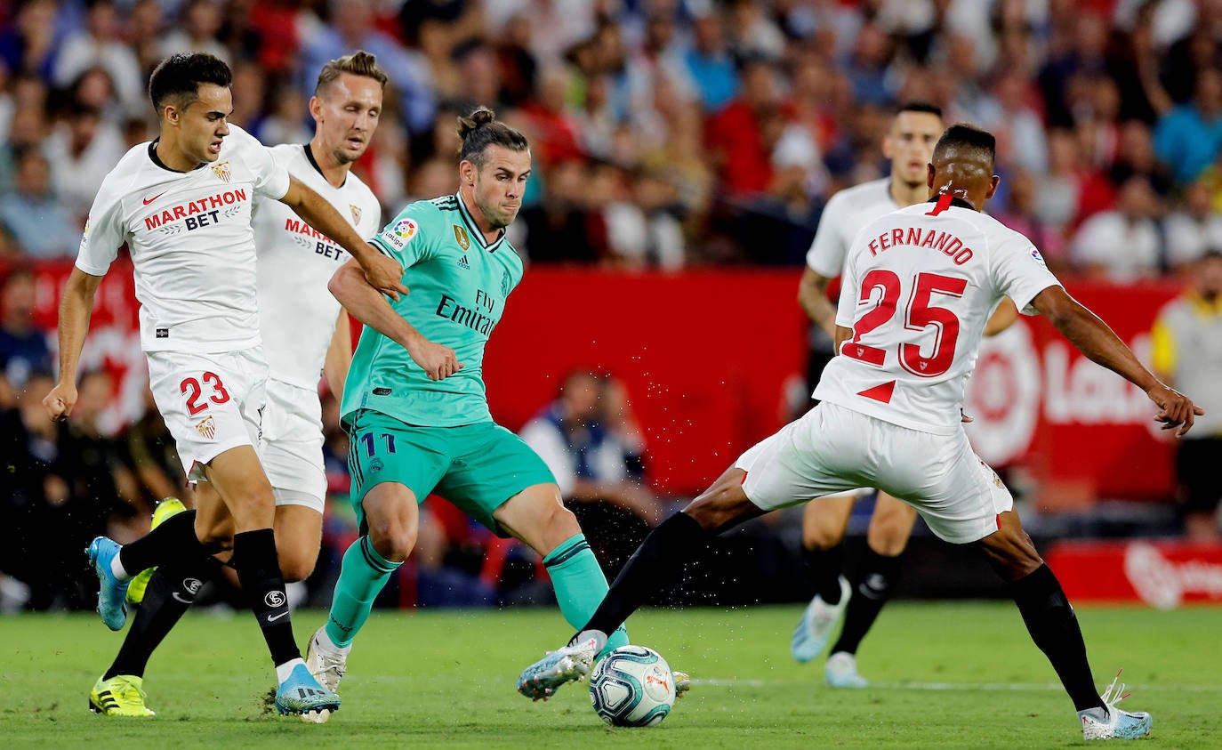 Las mejores imáganes del partido entre el Sevilla y el Real Madrid, disputado en el Sánchez Pizjuán.