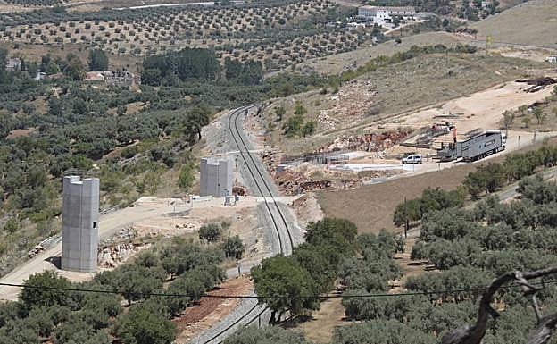 Lugar en el que se terminará el viaducto. 