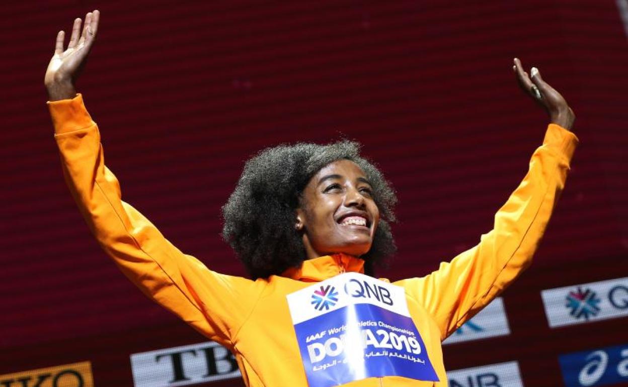 La atleta neerlandesa de origen etíope Sifan Hassan.