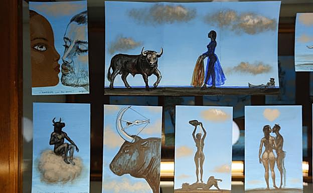 Imagen principal - Pepe Yagües en Granada, cuando la poesía se puede tocar