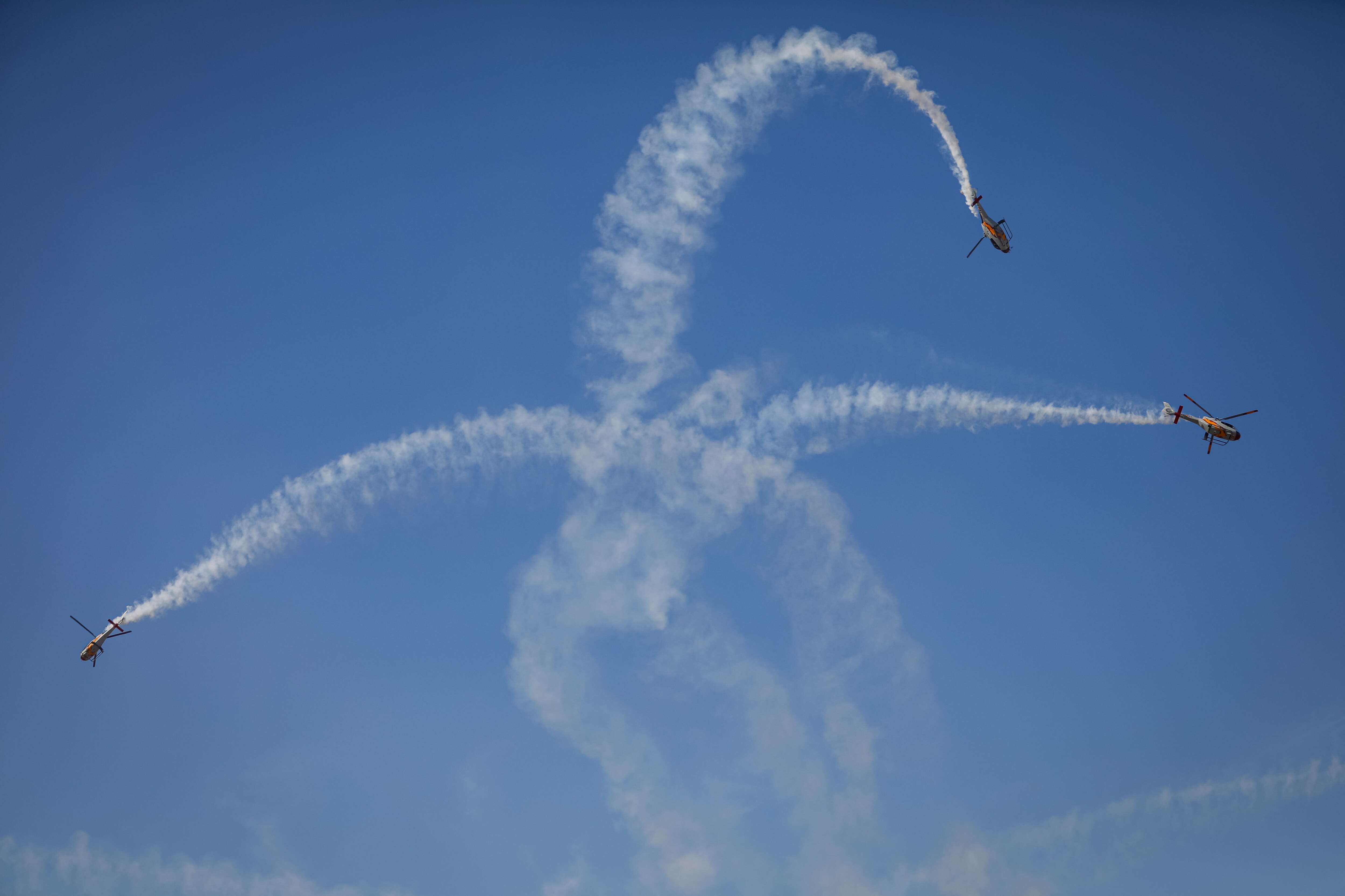 Fotos: Espectacular exhibición del Ejército del Aire en Armilla