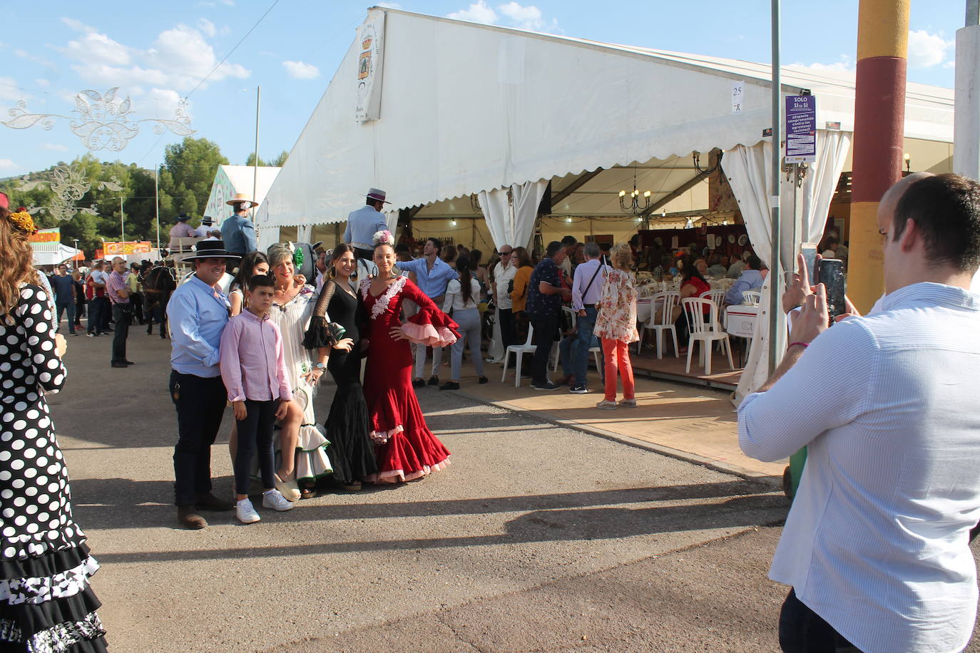 Caseteros se mostraban ayer «muy satisfechos» con cómo han transcurrido las dos primeras fechas de San Lucas 