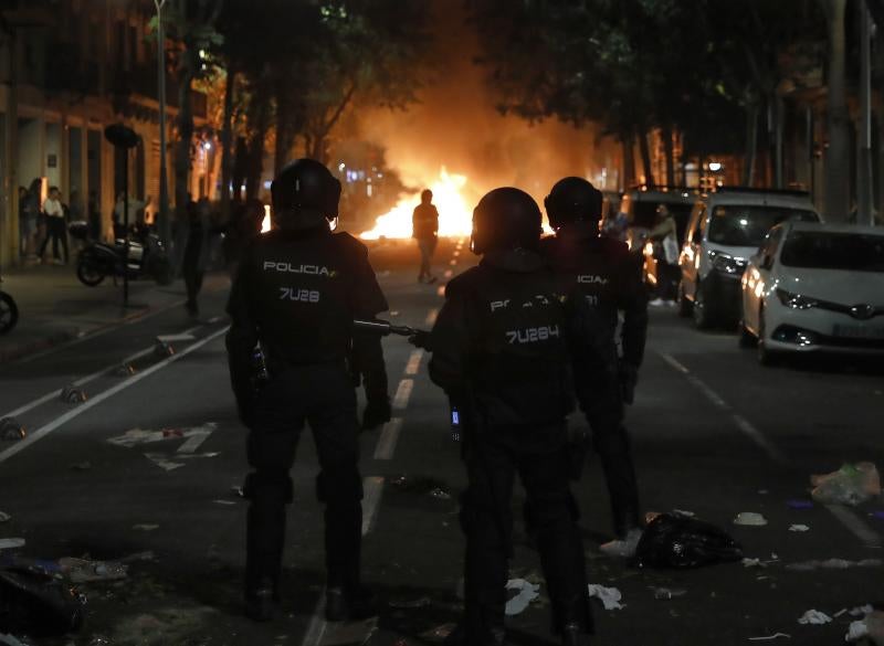 Fotos: Tercera jornada de protestas en Cataluña tras la sentencia del &#039;procés&#039;