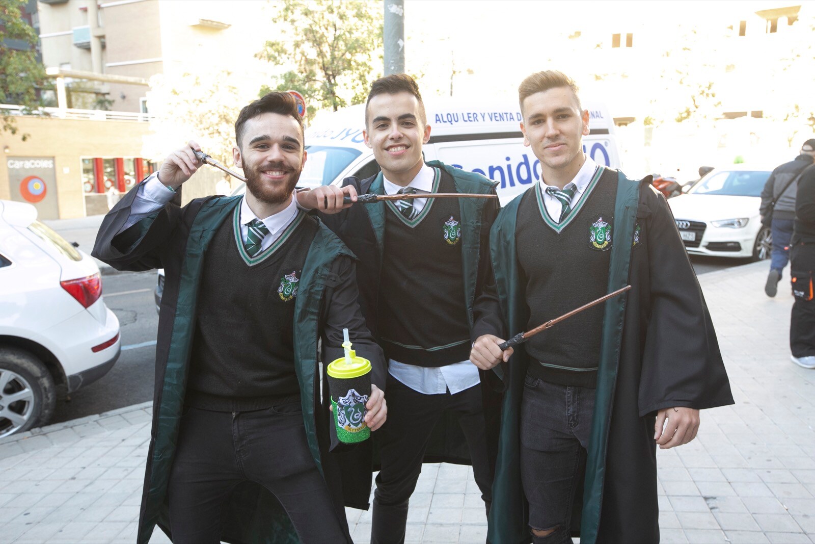 Los estudiantes de Medicina celebran de esta manera uno de sus días grandes