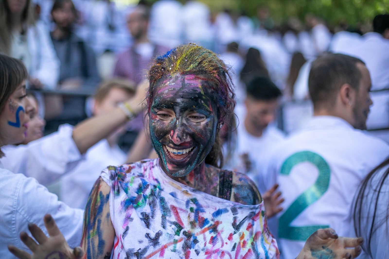 Los estudiantes de Medicina celebran de esta manera uno de sus días grandes