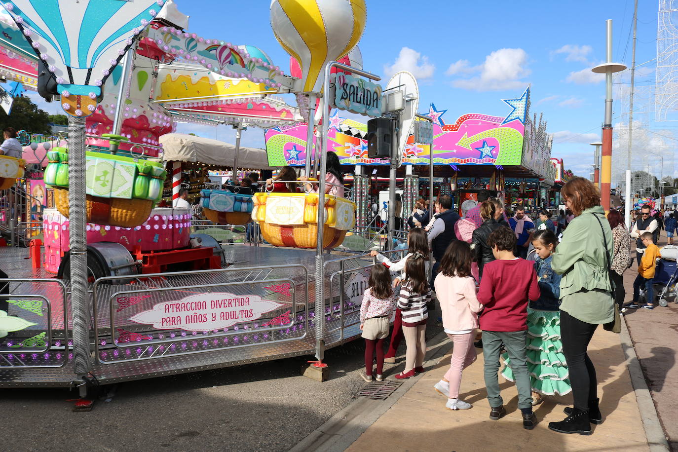 La Feria de San Lucas contó con un último día lleno de familias y con las temperaturas sensiblemente más bajas