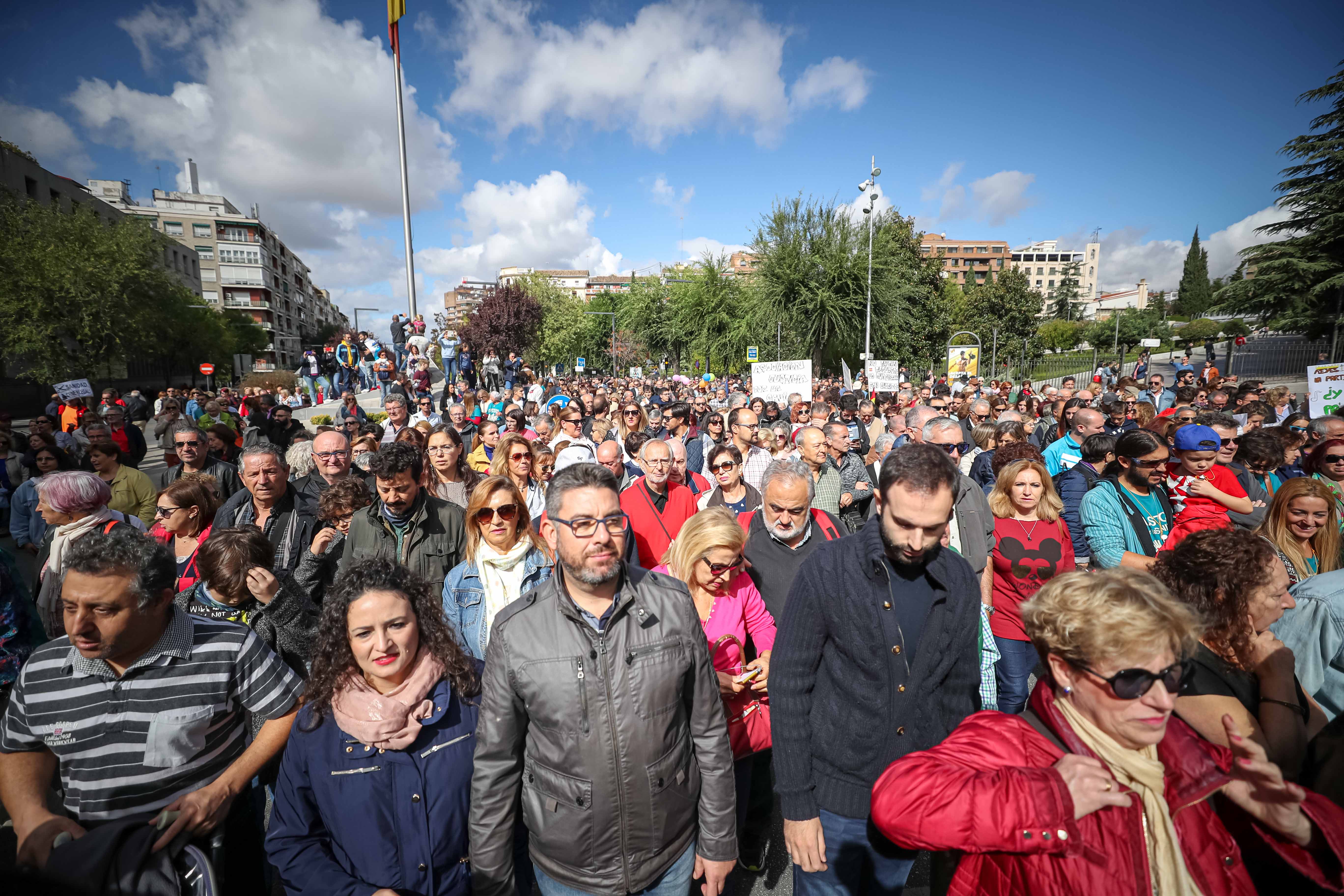 La ciudad ha vuelto a rugir por su sanidad con fuerza, con pasión y con convencimiento de la causa.