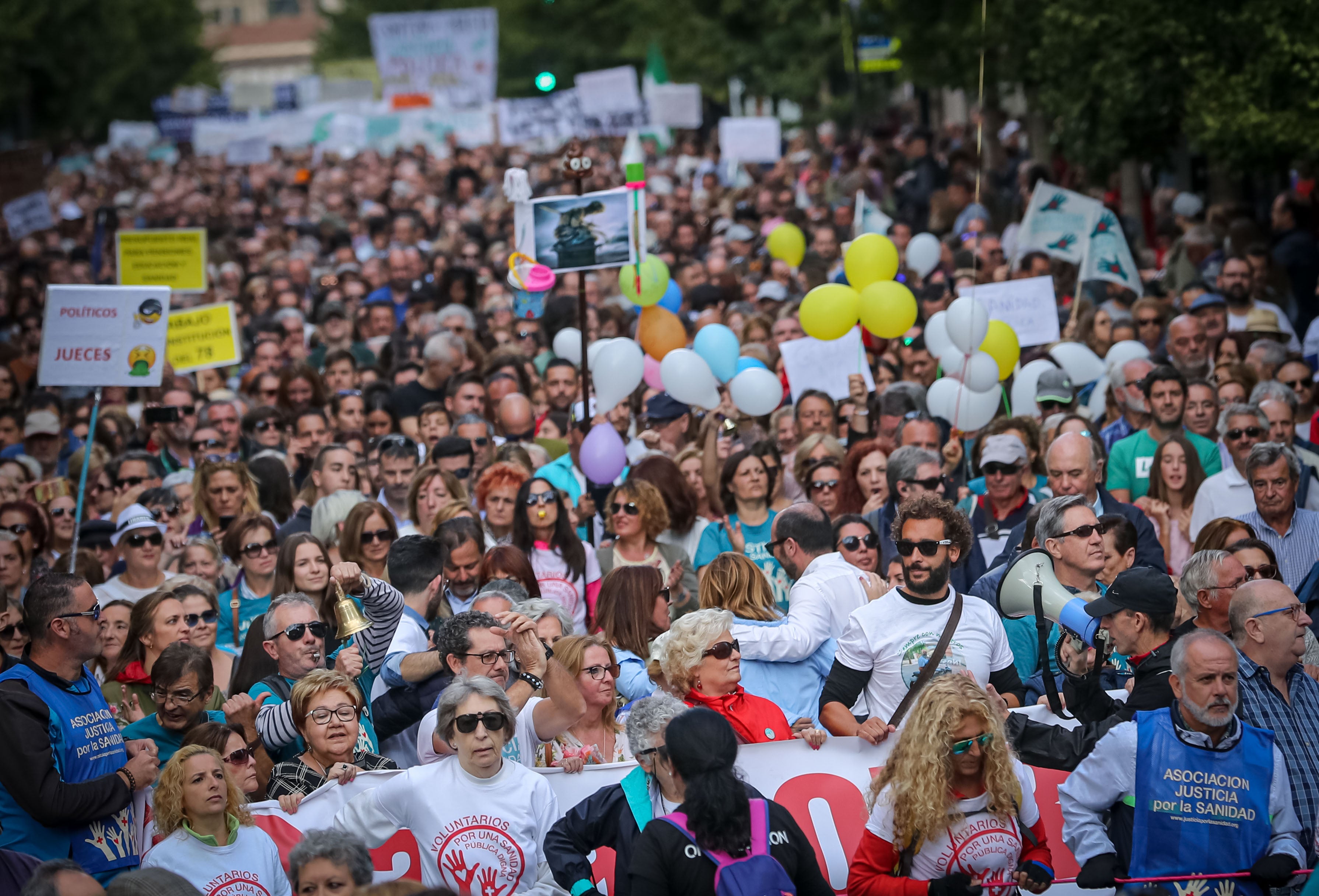 La ciudad ha vuelto a rugir por su sanidad con fuerza, con pasión y con convencimiento de la causa.