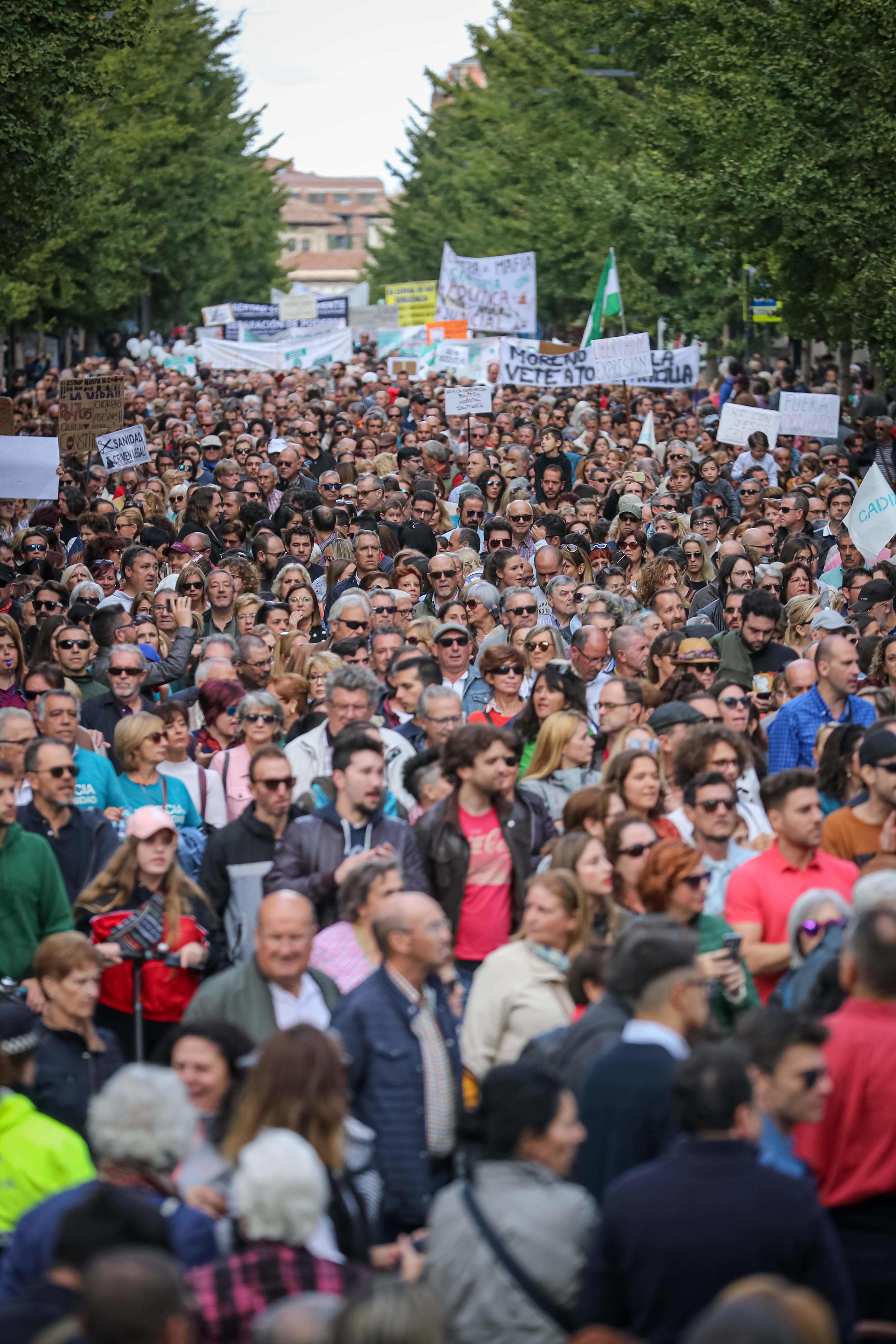 La ciudad ha vuelto a rugir por su sanidad con fuerza, con pasión y con convencimiento de la causa.