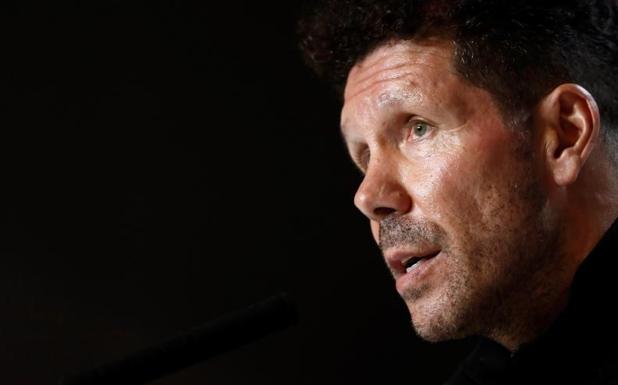 Simeone: «A Luis, a Caminero, a Kiko...nos han silbado a todos»