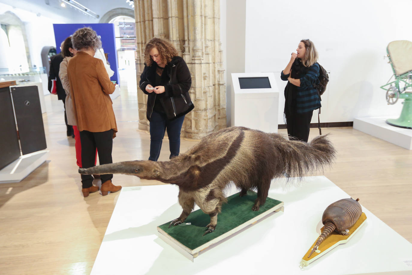 La exposición muestra una pequeña parte de las piezas restauradas desde 2015