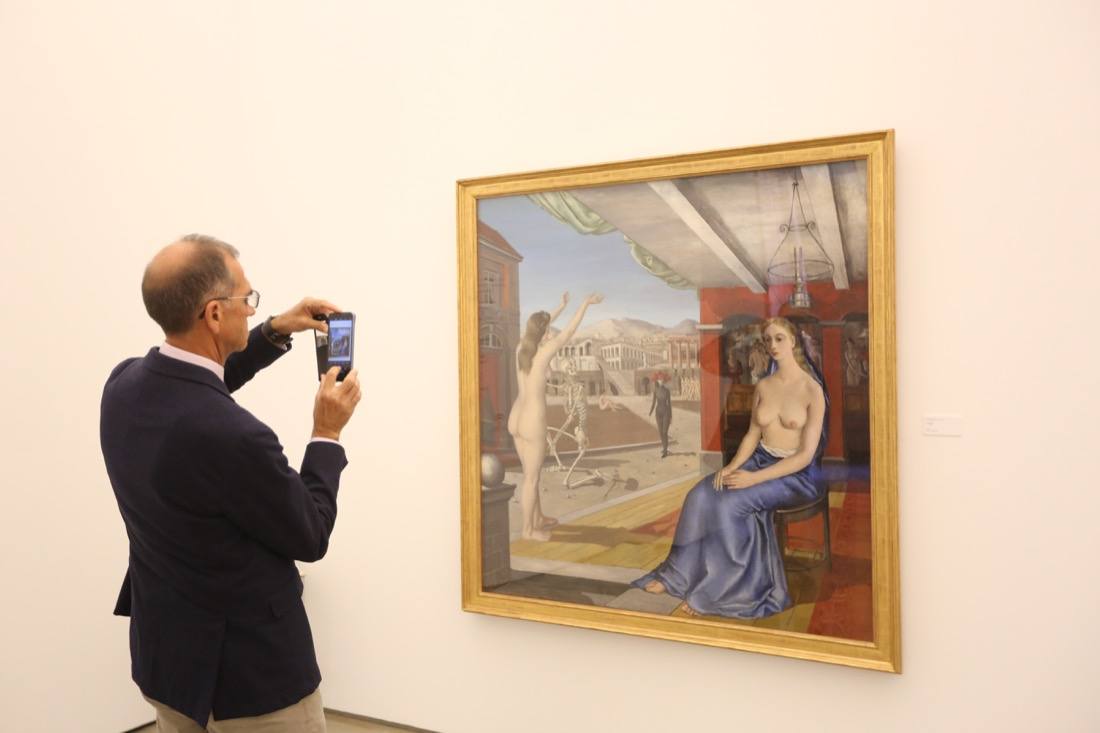 Se puede disfrutar de 72 obras de artistas universales como Picasso, Chillida, Juan Gris o Tapies y estará disponible hasta el 26 de enero